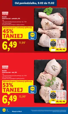 Lidl - gazetka promocyjna Oferta od poniedziałku od poniedziałku 09.02 do środy 11.02 - strona 4