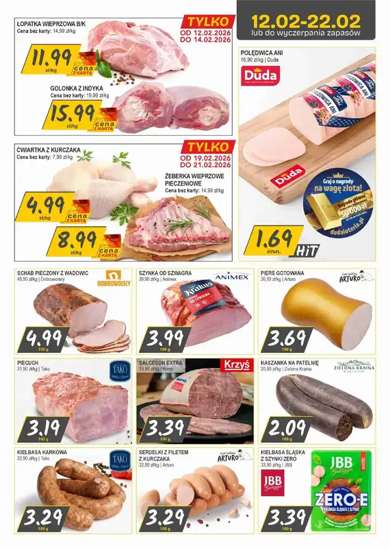 Słoneczko - gazetka promocyjna Gazetka od czwartku 12.02 do niedzieli 22.02 - strona 2