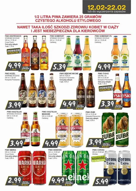 Słoneczko - gazetka promocyjna Gazetka od czwartku 12.02 do niedzieli 22.02 - strona 10