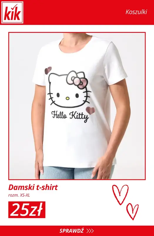 KiK - gazetka promocyjna Kolekcja Hello Kitty dla mamy i córki od środy 11.02 do niedzieli 22.02 - strona 3