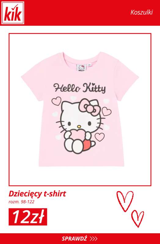 KiK - gazetka promocyjna Kolekcja Hello Kitty dla mamy i córki od środy 11.02 do niedzieli 22.02 - strona 10