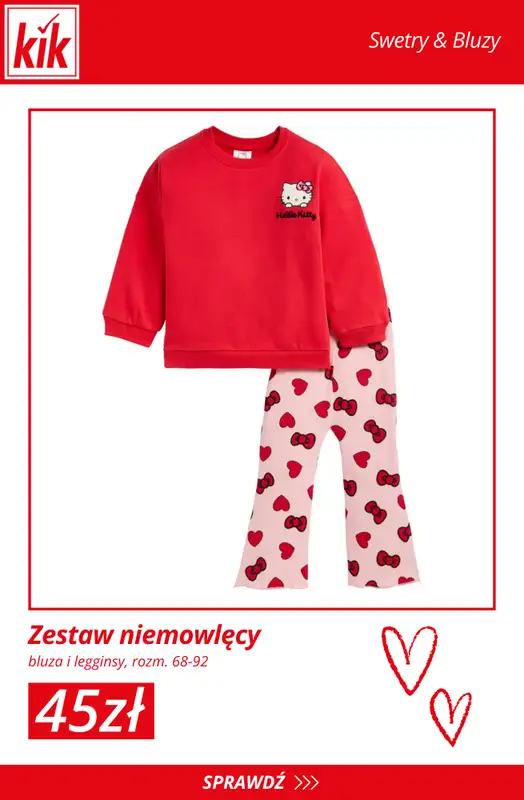 KiK - gazetka promocyjna Kolekcja Hello Kitty dla mamy i córki od środy 11.02 do niedzieli 22.02 - strona 7