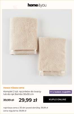 home&you - gazetka promocyjna 1+1 na ręczniki BAMBO od środy 11.02 do wtorku 17.02 - strona 4