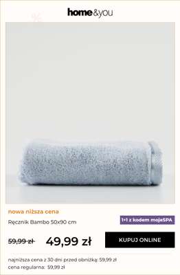 home&you - gazetka promocyjna 1+1 na ręczniki BAMBO od środy 11.02 do wtorku 17.02 - strona 2