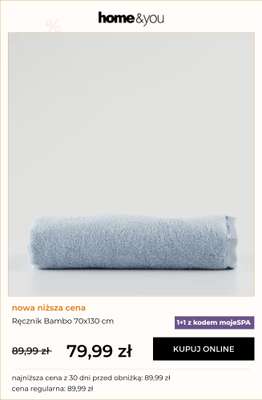 home&you - gazetka promocyjna 1+1 na ręczniki BAMBO od środy 11.02 do wtorku 17.02 - strona 9