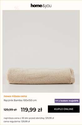 home&you - gazetka promocyjna 1+1 na ręczniki BAMBO od środy 11.02 do wtorku 17.02 - strona 5