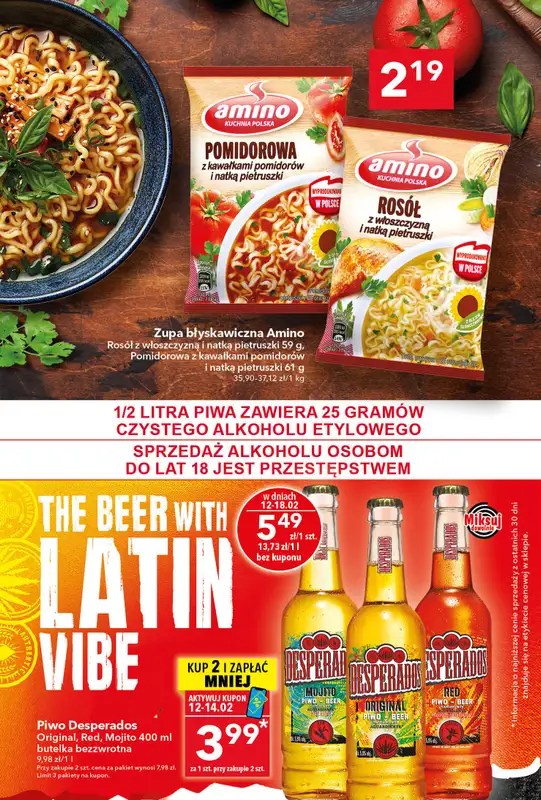 LEWIATAN - gazetka promocyjna Mamy TO w Lewiatanie – Bielsko-Biała od czwartku 12.02 do środy 18.02 - strona 26