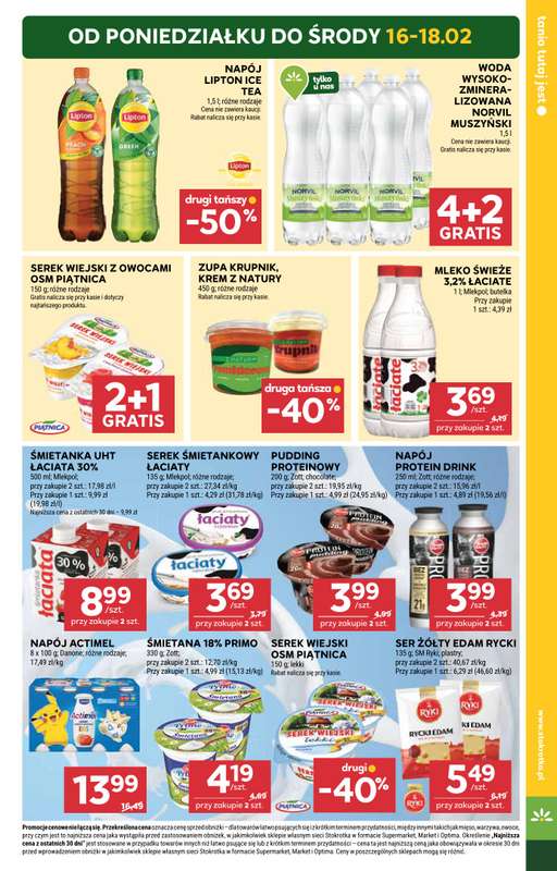 Stokrotka - gazetka promocyjna Gazetka Supermarket od czwartku 12.02 do środy 18.02 - strona 5