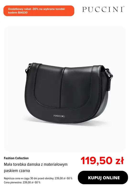 BEST SALE - gazetka promocyjna Puccini | -30% na wybrane torebki od środy 11.02 do poniedziałku 16.02 - strona 2