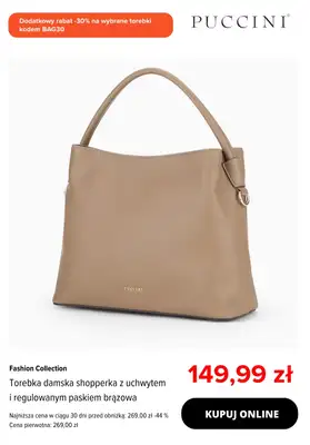 BEST SALE - gazetka promocyjna Puccini | -30% na wybrane torebki od środy 11.02 do poniedziałku 16.02 - strona 10