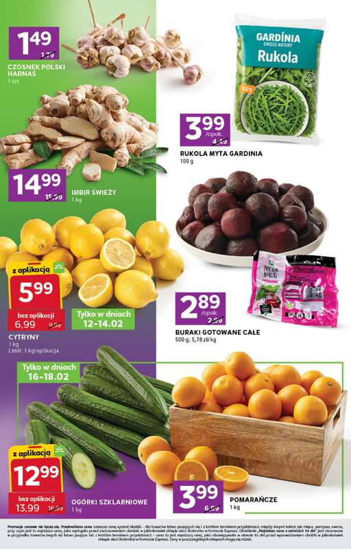 Stokrotka - gazetka promocyjna Gazetka Express od czwartku 12.02 do środy 18.02 - strona 2