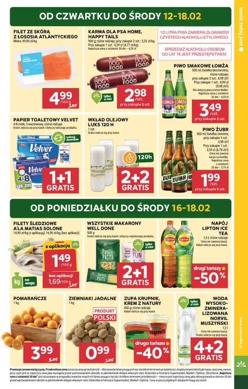 Stokrotka - gazetka promocyjna Gazetka Market od czwartku 12.02 do środy 18.02 - strona 3