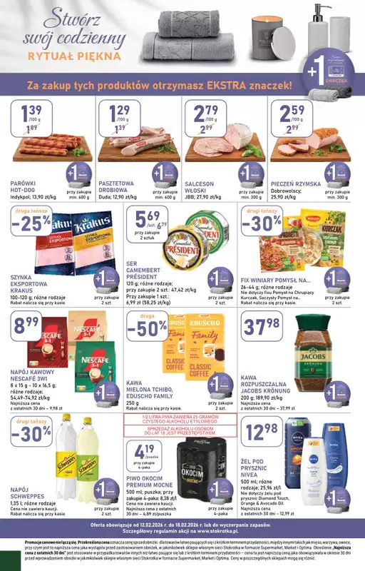 Stokrotka - gazetka promocyjna Gazetka Market od czwartku 12.02 do środy 18.02 - strona 24