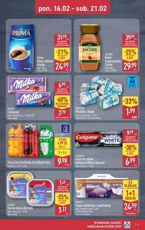 Aldi - gazetka promocyjna Weekend super cen w Aldi! od czwartku 19.02 do soboty 21.02 - strona 5