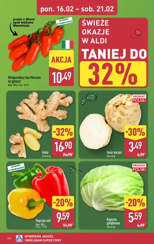 Aldi - gazetka promocyjna Weekend super cen w Aldi! od czwartku 19.02 do soboty 21.02 - strona 10