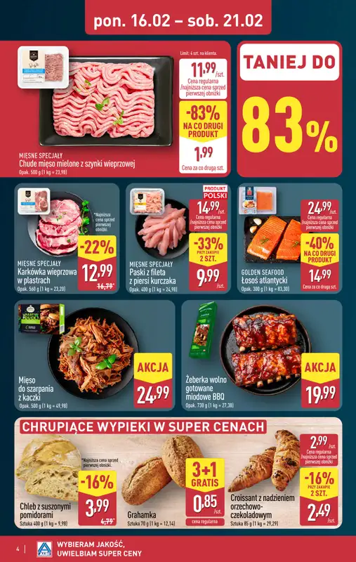 Aldi - gazetka promocyjna Pełny katalog! od poniedziałku 16.02 do soboty 21.02 - strona 6