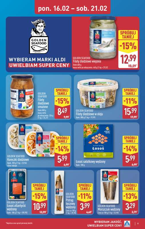Aldi - gazetka promocyjna Pełny katalog! od poniedziałku 16.02 do soboty 21.02 - strona 9