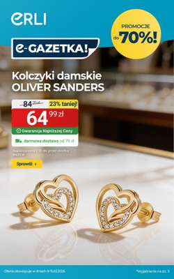 ERLI - gazetka promocyjna Prezenty last minute - najlepsze okazje nie tylko na Walentynki! od środy 11.02 do niedzieli 15.02