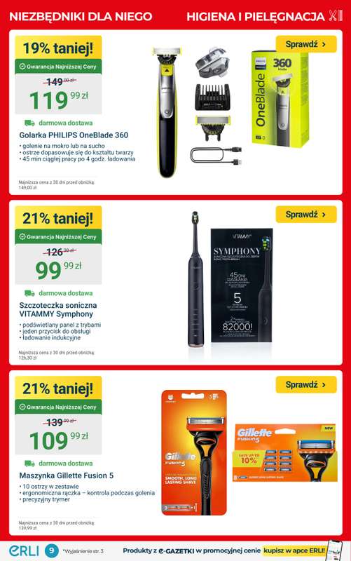 ERLI - gazetka promocyjna Prezenty last minute - najlepsze okazje nie tylko na Walentynki! od środy 11.02 do niedzieli 15.02 - strona 9