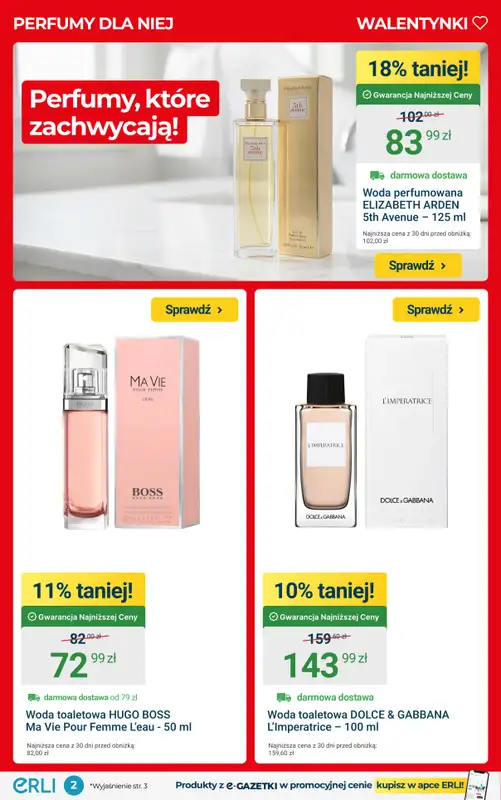 ERLI - gazetka promocyjna Prezenty last minute - najlepsze okazje nie tylko na Walentynki! od środy 11.02 do niedzieli 15.02 - strona 2