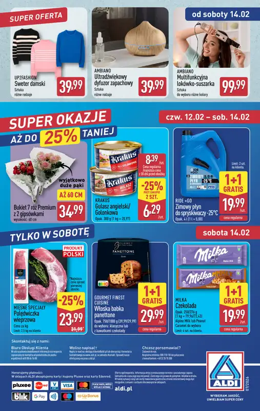Aldi - gazetka promocyjna Weekend super cen w Aldi! od czwartku 12.02 do soboty 14.02 - strona 14