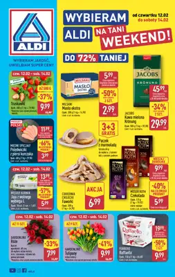 Aldi - gazetka promocyjna Weekend super cen w Aldi! od czwartku 12.02 do soboty 14.02