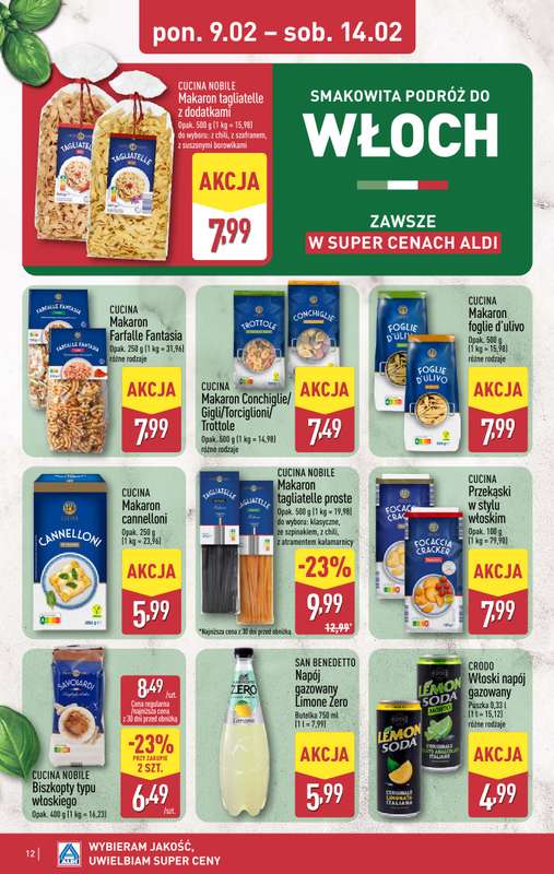 Aldi - gazetka promocyjna Pełny katalog! od poniedziałku 09.02 do soboty 14.02 - strona 12