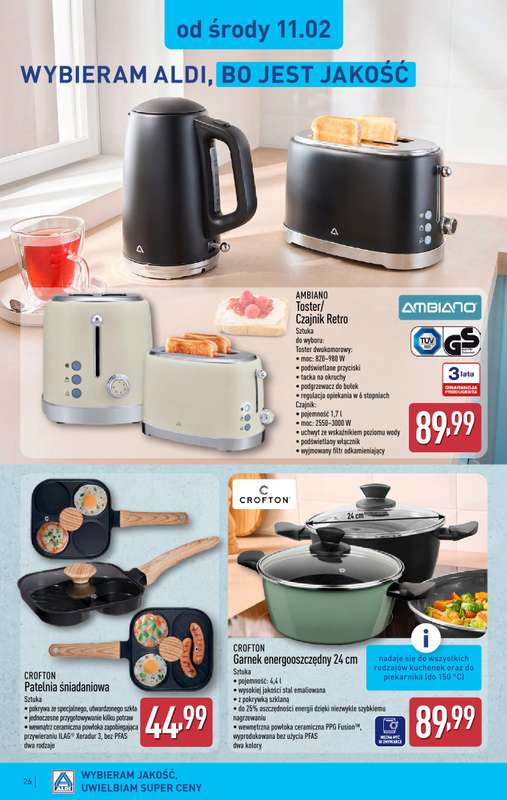 Aldi - gazetka promocyjna Pełny katalog! od poniedziałku 09.02 do soboty 14.02 - strona 26