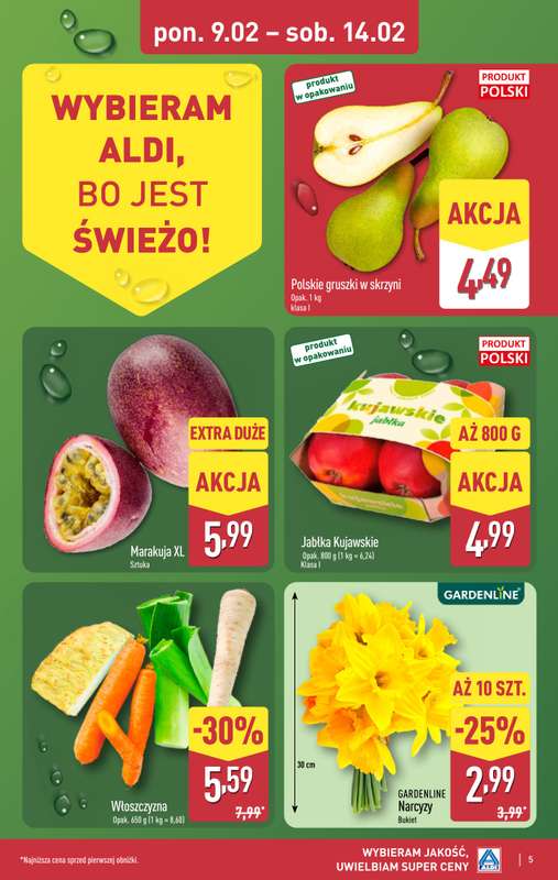 Aldi - gazetka promocyjna Pełny katalog! od poniedziałku 09.02 do soboty 14.02 - strona 5