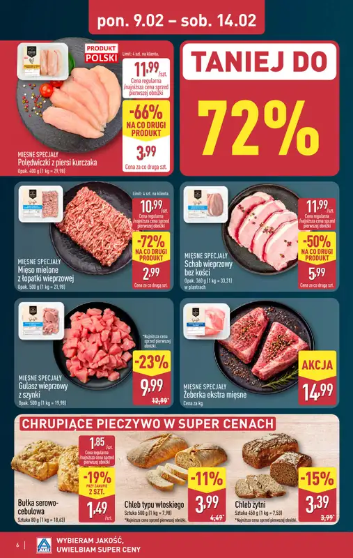 Aldi - gazetka promocyjna Pełny katalog! od poniedziałku 09.02 do soboty 14.02 - strona 6