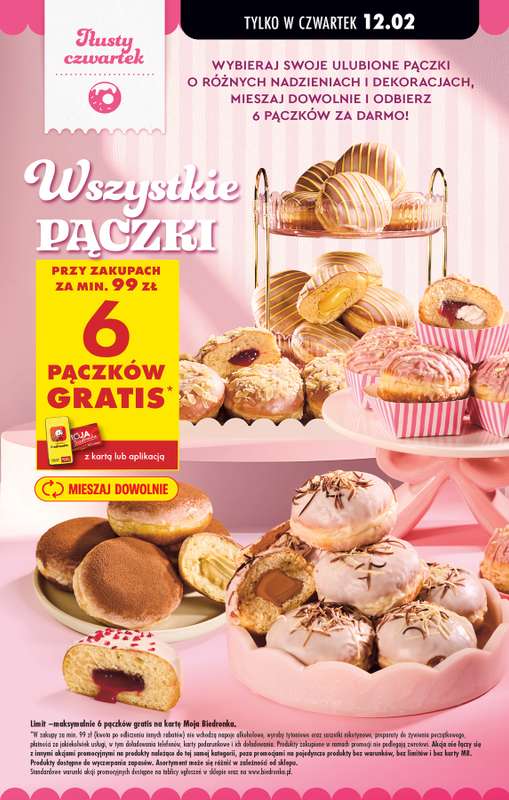 Biedronka - gazetka promocyjna Święto pączków od czwartku 12.02 do czwartku 12.02 - strona 3
