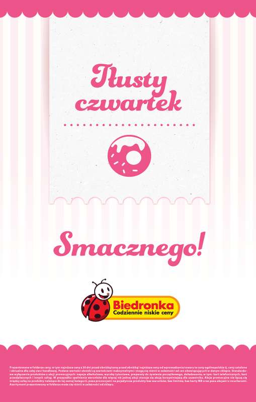 Biedronka - gazetka promocyjna Święto pączków od czwartku 12.02 do czwartku 12.02 - strona 7
