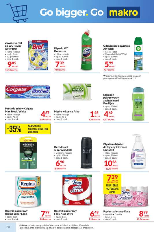 Makro - gazetka promocyjna Mega oferty dla twojego sklepu od wtorku 17.02 do poniedziałku 02.03 - strona 20