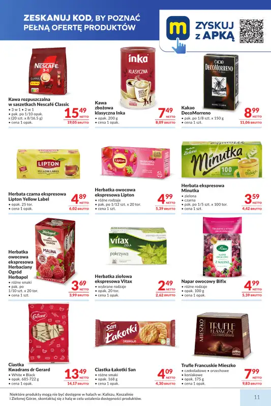 Makro - gazetka promocyjna Mega oferty dla twojego sklepu od wtorku 17.02 do poniedziałku 02.03 - strona 11