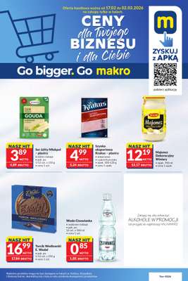 Makro - gazetka promocyjna Mega oferty dla twojego sklepu od wtorku 17.02 do poniedziałku 02.03