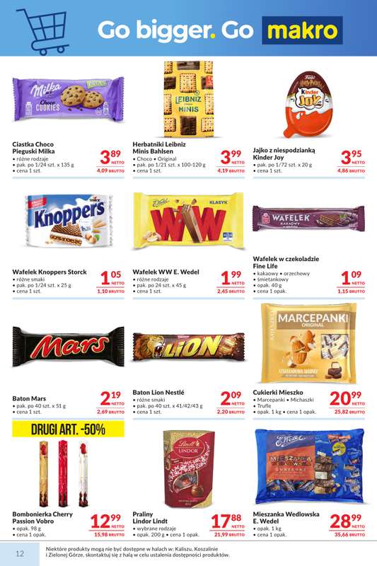 Makro - gazetka promocyjna Mega oferty dla twojego sklepu od wtorku 17.02 do poniedziałku 02.03 - strona 12