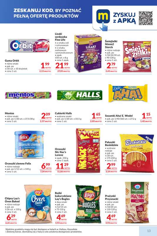Makro - gazetka promocyjna Mega oferty dla twojego sklepu od wtorku 17.02 do poniedziałku 02.03 - strona 13