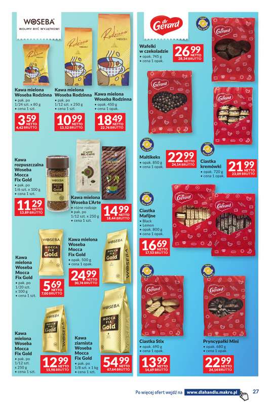 Makro - gazetka promocyjna Dystrybucja do sklepów od wtorku 17.02 do poniedziałku 02.03 - strona 27