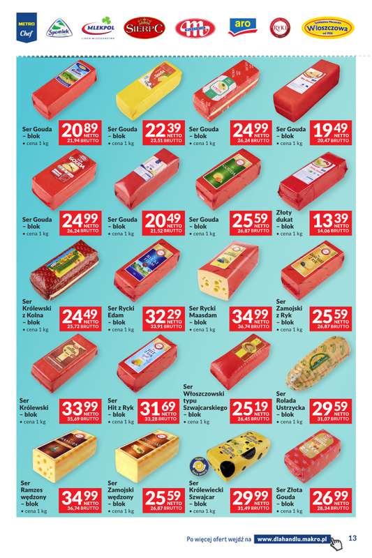 Makro - gazetka promocyjna Dystrybucja do sklepów od wtorku 17.02 do poniedziałku 02.03 - strona 13