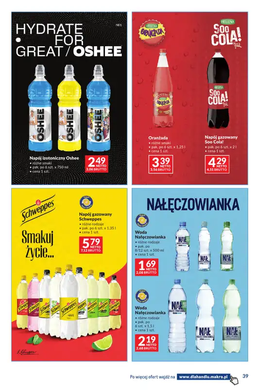 Makro - gazetka promocyjna Dystrybucja do sklepów od wtorku 17.02 do poniedziałku 02.03 - strona 39