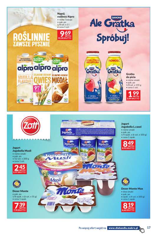 Makro - gazetka promocyjna Dystrybucja do sklepów od wtorku 17.02 do poniedziałku 02.03 - strona 17