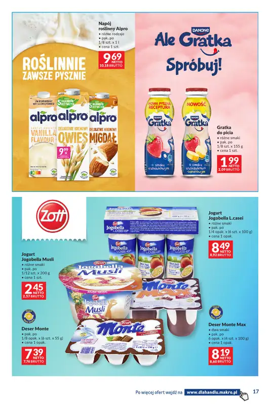 Makro - gazetka promocyjna Dystrybucja do sklepów od wtorku 17.02 do poniedziałku 02.03 - strona 17