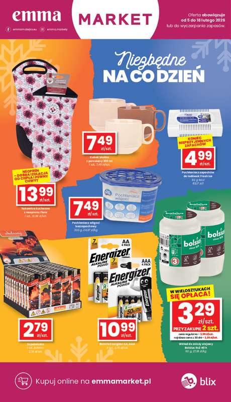 emma MARKET - gazetka promocyjna Gazetka od czwartku 05.02 do środy 18.02 - strona 19