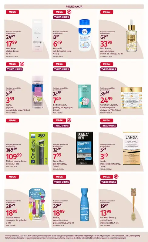 Rossmann - gazetka promocyjna Gazetka od czwartku 12.02 do środy 18.02 - strona 6