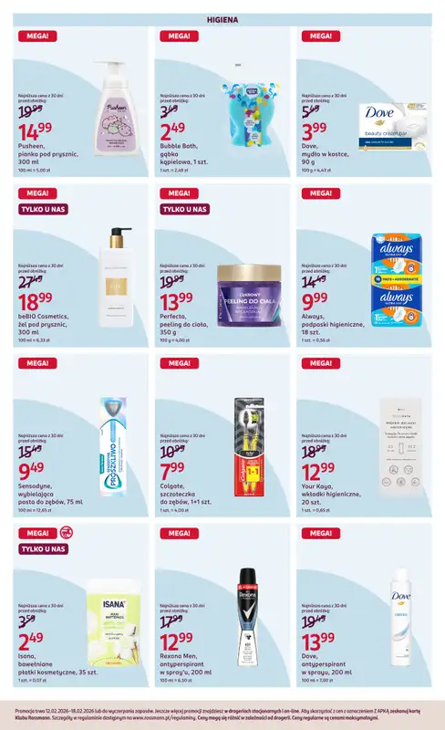Rossmann - gazetka promocyjna Gazetka od czwartku 12.02 do środy 18.02 - strona 4