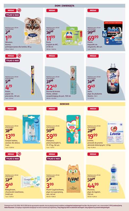 Rossmann - gazetka promocyjna Gazetka od czwartku 12.02 do środy 18.02 - strona 3
