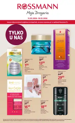 Rossmann - gazetka promocyjna Gazetka od czwartku 12.02 do środy 18.02