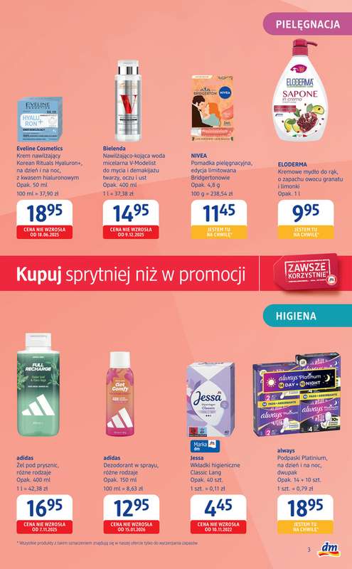 Drogerie DM - gazetka promocyjna Gazetka  do środy 25.02 - strona 3