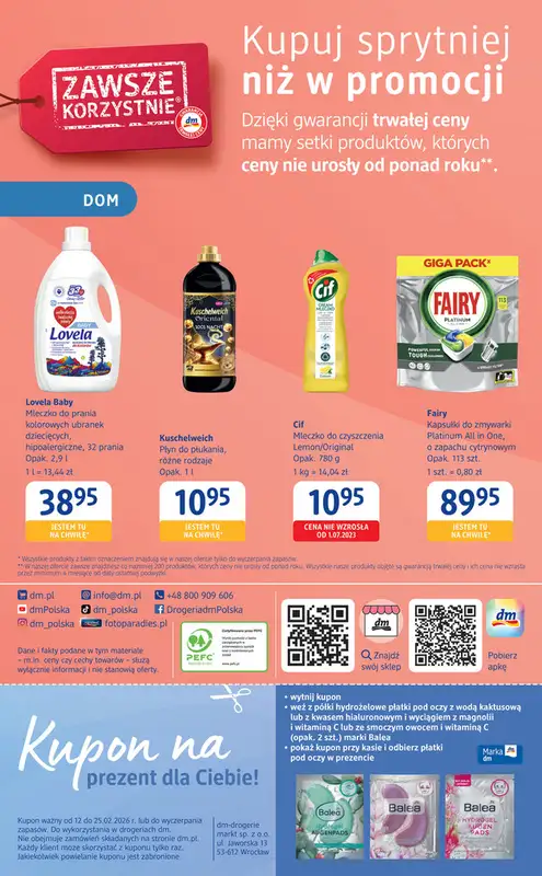 Drogerie DM - gazetka promocyjna Gazetka  do środy 25.02 - strona 4