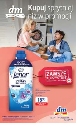 Drogerie DM - gazetka promocyjna Gazetka  do środy 25.02